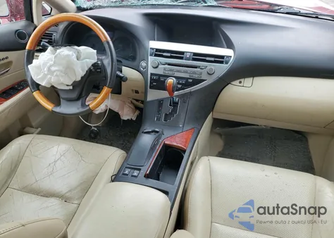 2010 Lexus Rx 350 from USA, damaged, VIN 2T2BK1BA6AC066084